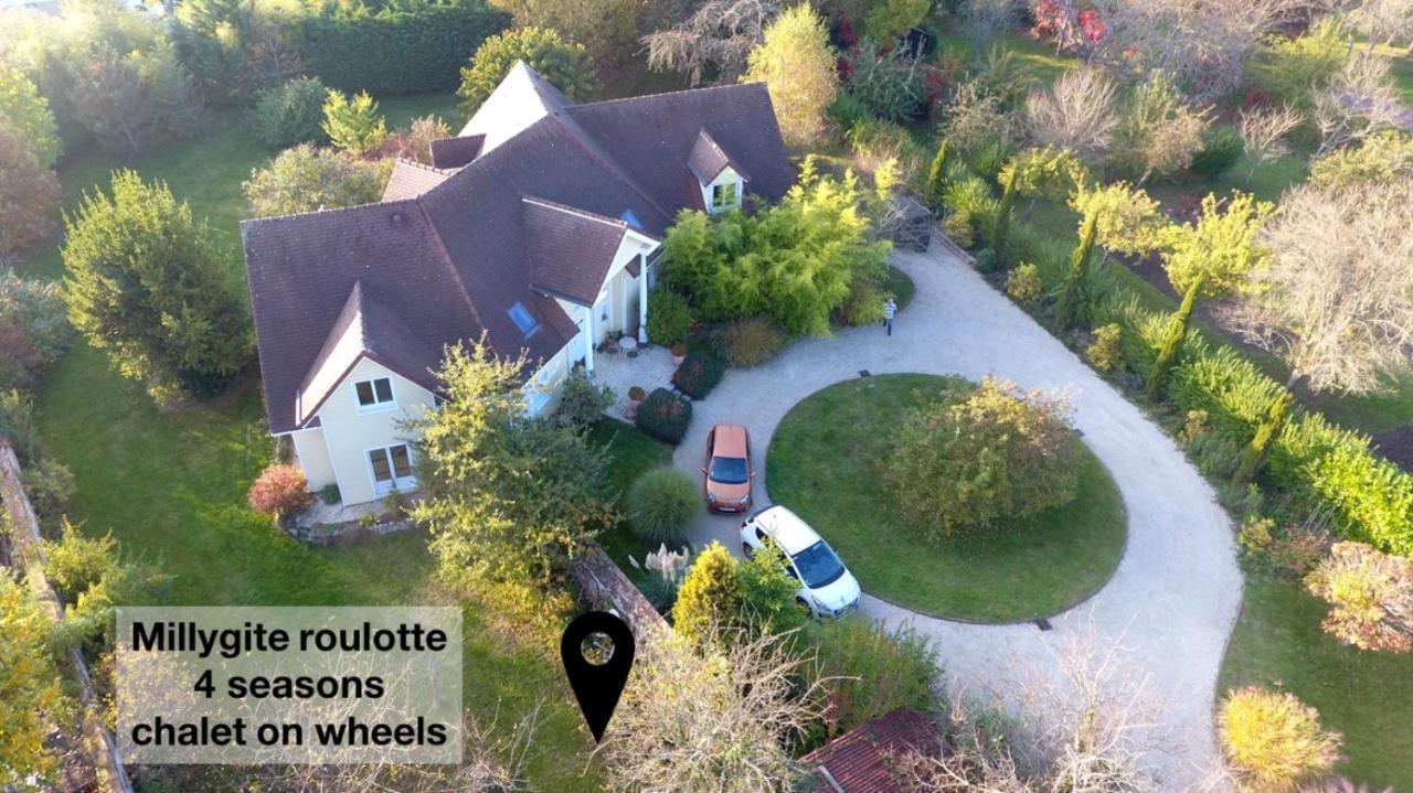 Millygite Roulotte - 4 Seasons Chalet-On-Wheels Exteriér fotografie